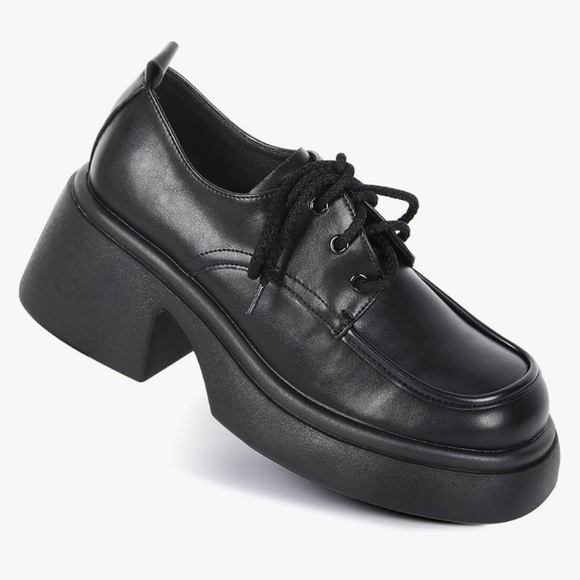 Shoes - NEW Loafers for Women Platform Chunky Women's Loafers & Slip-ons  6.5